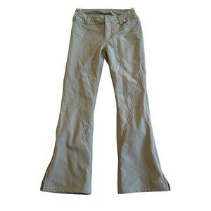 Nils Betty Ski Pants Waterproof Breathable Green Snowboard Stretch Size 6 Womens